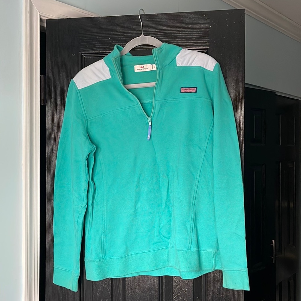 Vineyard Vines Teal Shep Shirt L